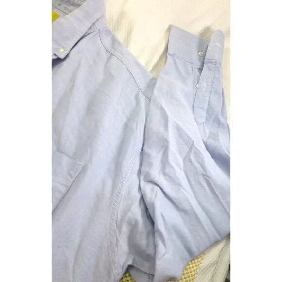 Duck Head Light Blue Long Sleeve Button Down Casual Shirt Xl USA Made - Picture 8 of 11